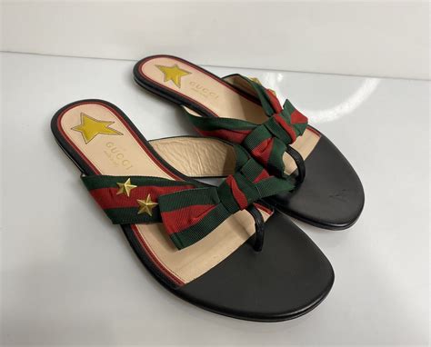 gucci flip.flops womens|gucci slides women size 36.